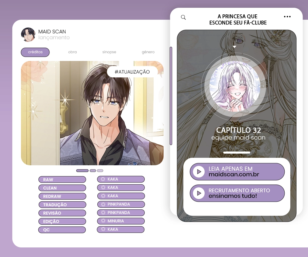 A Princesa que Mantém seu Fã-clube em Segredo Capítulo 32 Página 2