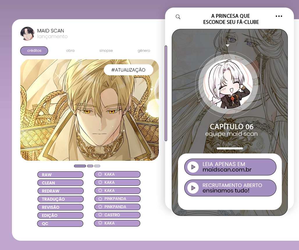 A Princesa que Mantém seu Fã-clube em Segredo Capítulo 6 Página 2