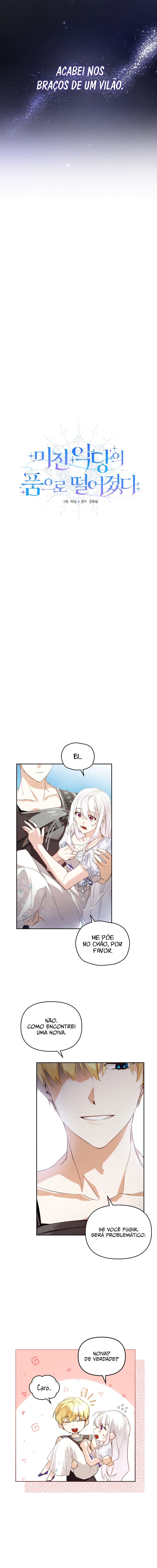 Cai nos Braços do Vilão Louco Capítulo 1 Página 3