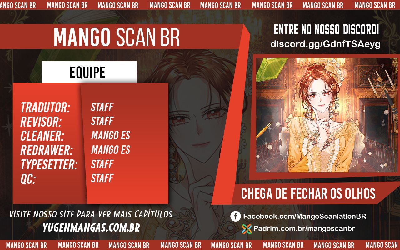 Chega de Fechar os Olhos Capítulo 1 Página 1