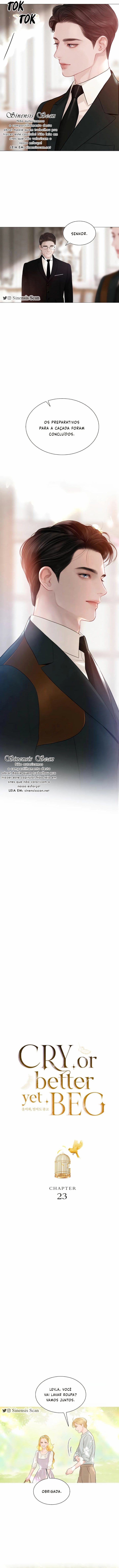 Chore, Melhor Ainda se Implorar Capítulo 23 Página 3