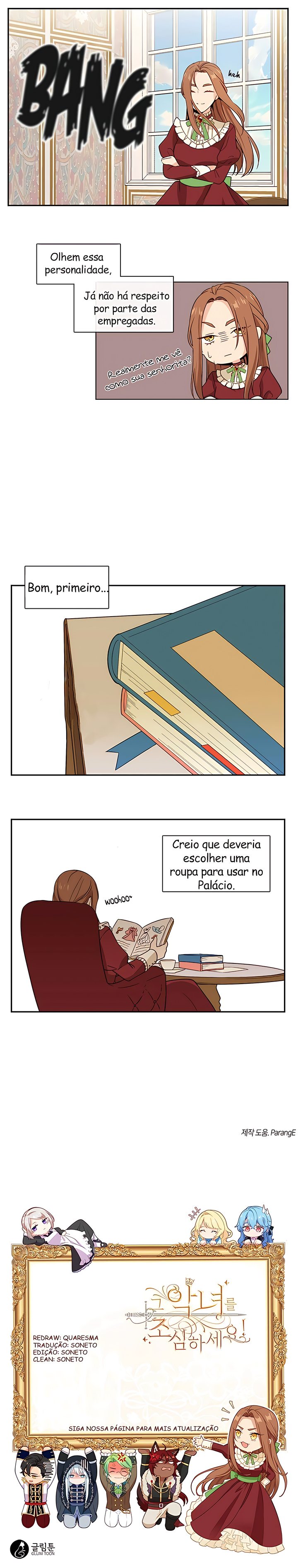Cuidado com a Vilã! Capítulo 1 Página 8