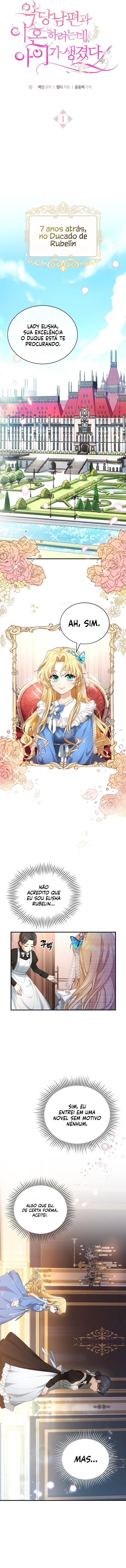 Estou Tentando Me Divorciar do Meu Esposo Vilão, Mas Teremos Um Filho Capítulo 1 Página 5