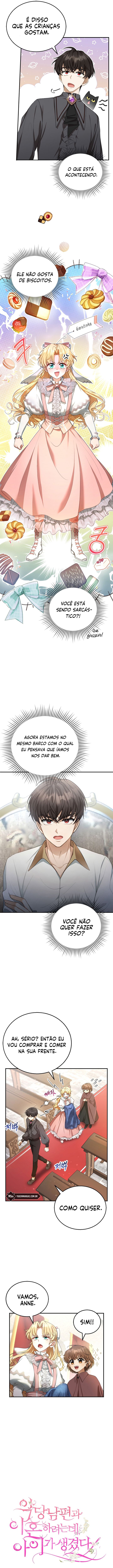 Estou Tentando Me Divorciar do Meu Esposo Vilão, Mas Teremos Um Filho Capítulo 5 Página 3