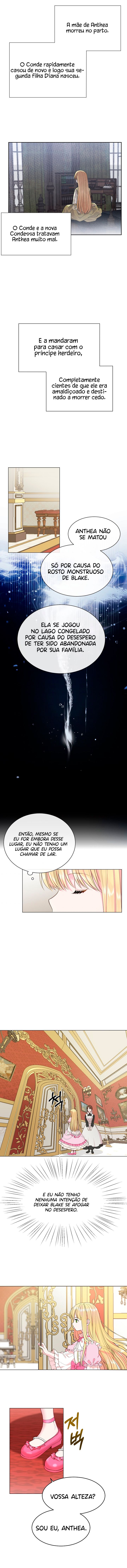 Eu Me Tornei a Esposa de Um Príncipe Herdeiro Monstruoso Capítulo 1 Página 9
