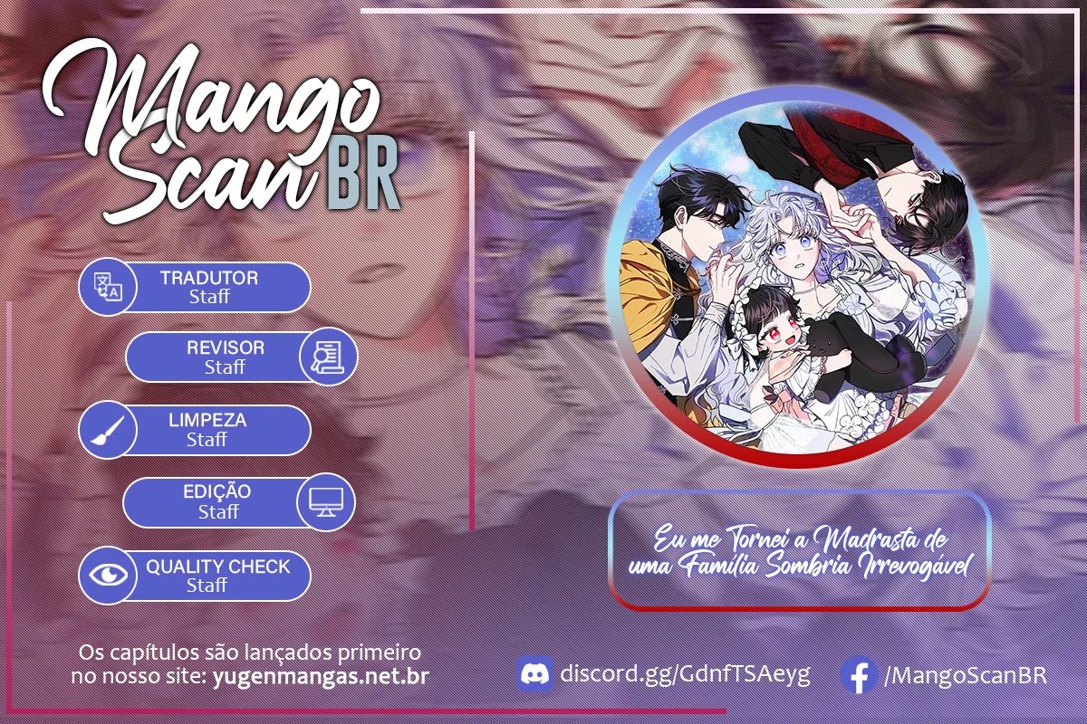 Eu me Tornei a Madrasta de uma Família Sombria Irrevogável Capítulo 1 Página 1