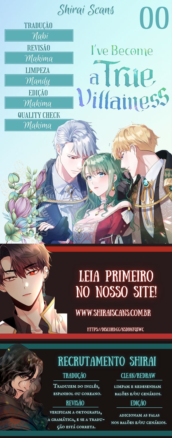 Eu Me Tornei Uma Verdadeira Vilã Capítulo 0 Página 1