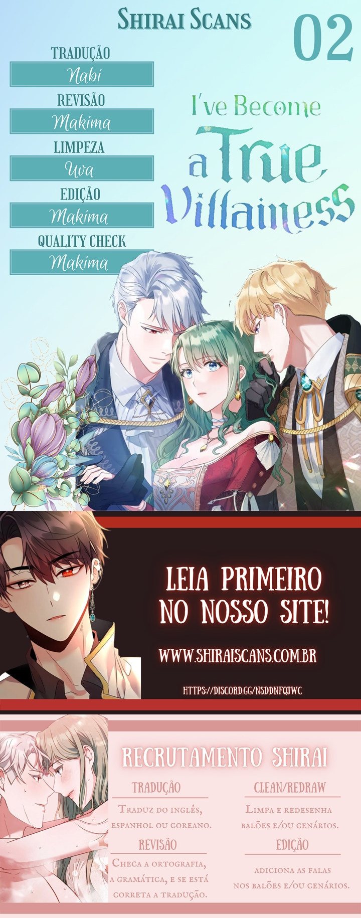 Eu Me Tornei Uma Verdadeira Vilã Capítulo 2 Página 1