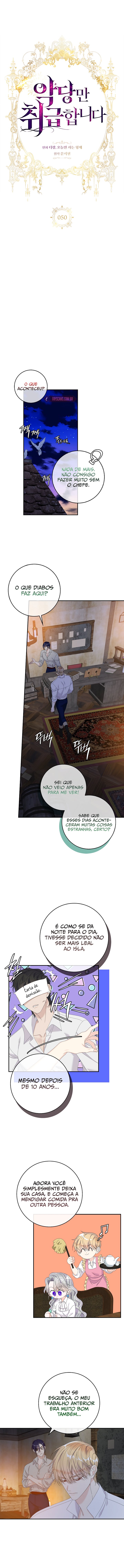Eu só Trato Vilões Capítulo 50 Página 3