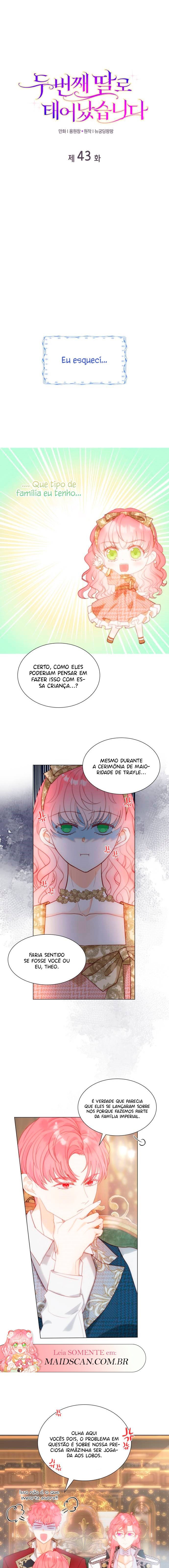 I Was Born as the Second Daughter Capítulo 43 Página 3