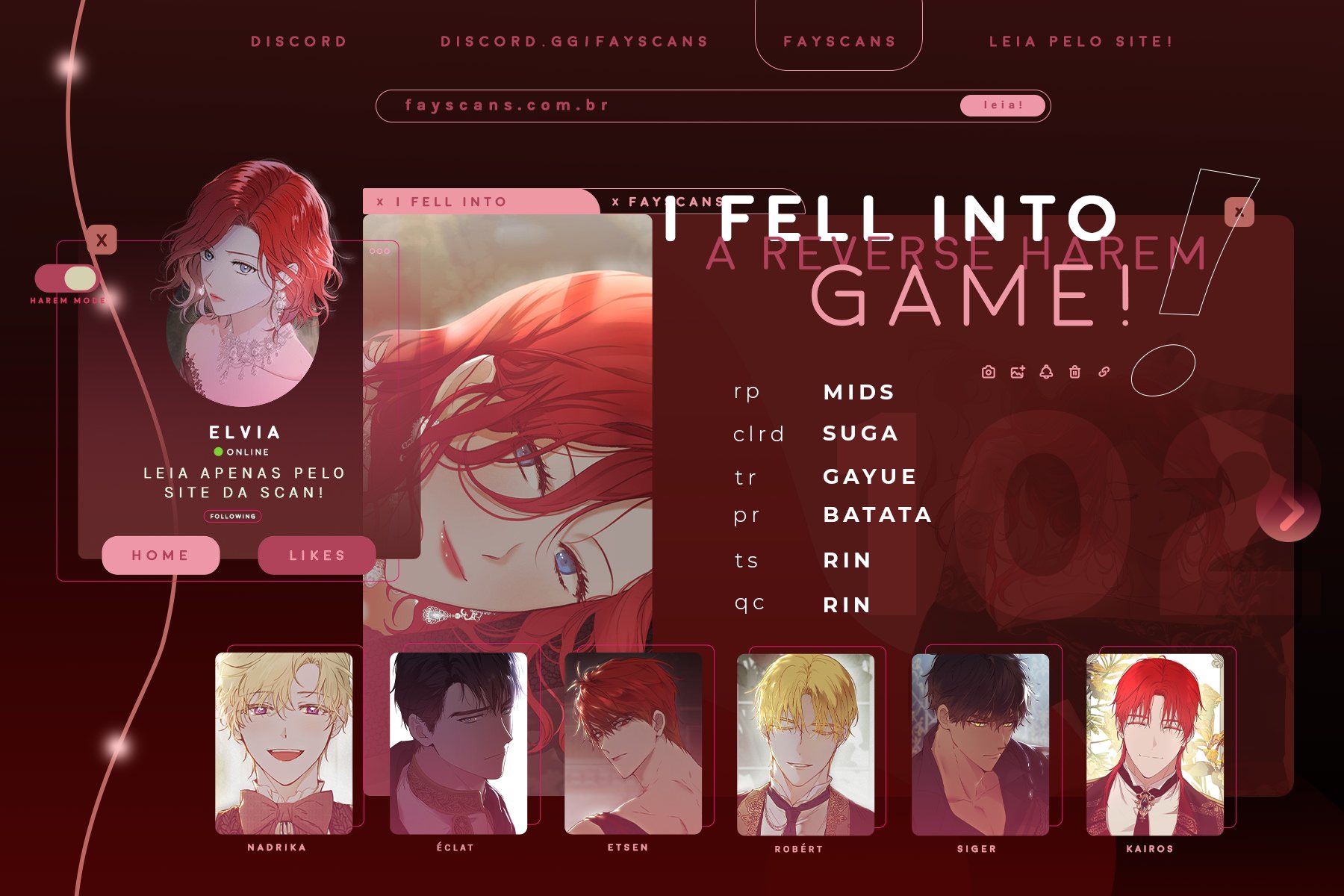 It Looks Like I’ve Fallen into the World of a Reverse Harem Game Capítulo 102 Página 1