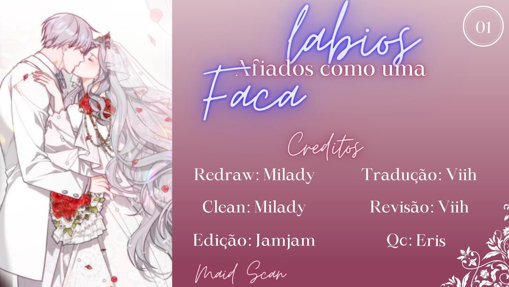 Lábios afiados como uma Faca Capítulo 1 Página 2