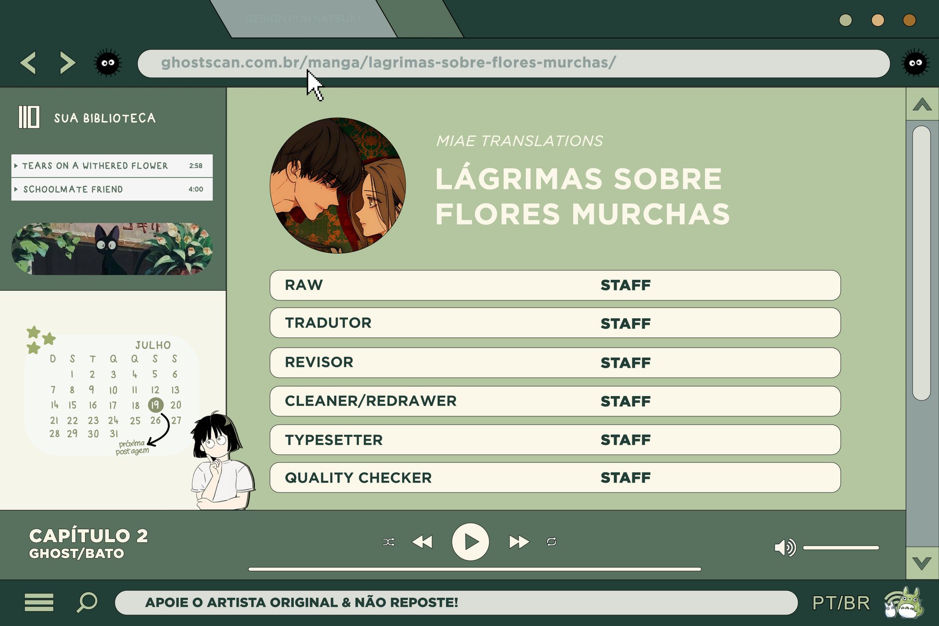 Lágrimas Sobre Flores Murchas Capítulo 2 Página 1