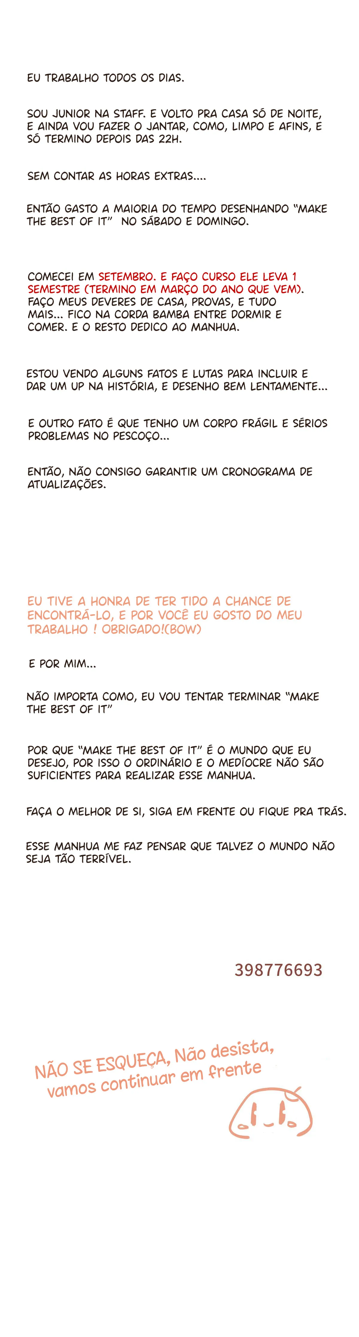 Make the Best of It: Advance or Fall Behind Capítulo 3 Página 15