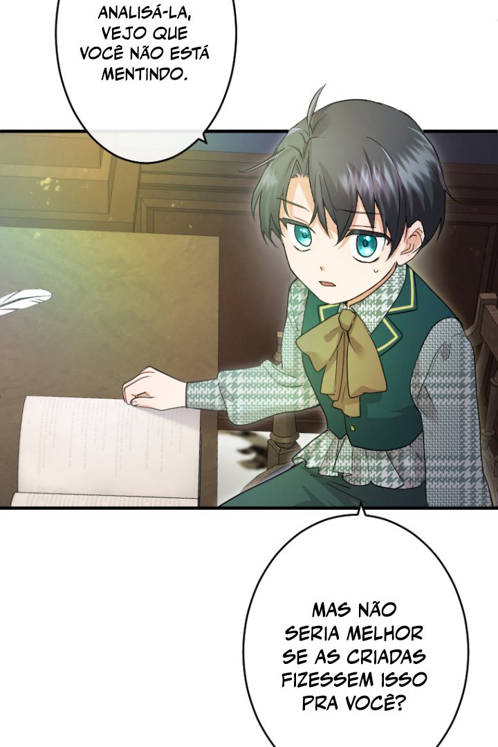 Mesmo sendo uma madrasta incompetente, ela não consegue parar de mimar sua família! Capítulo 3 Página 50