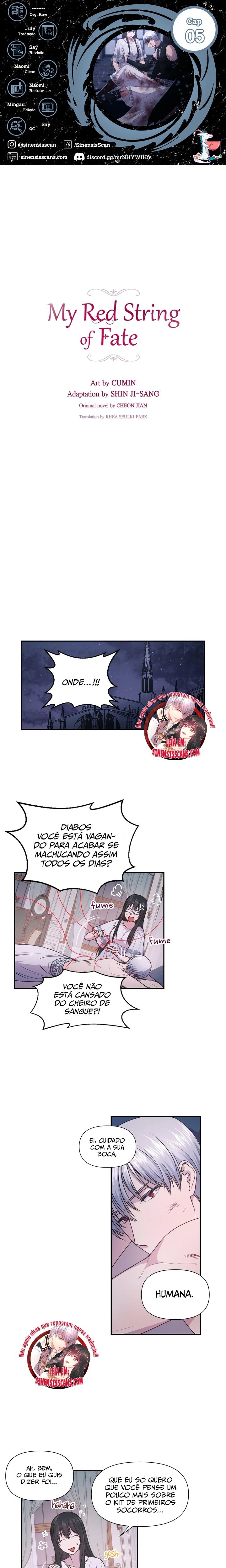 Meu fio vermelho do destino Capítulo 5 Página 1