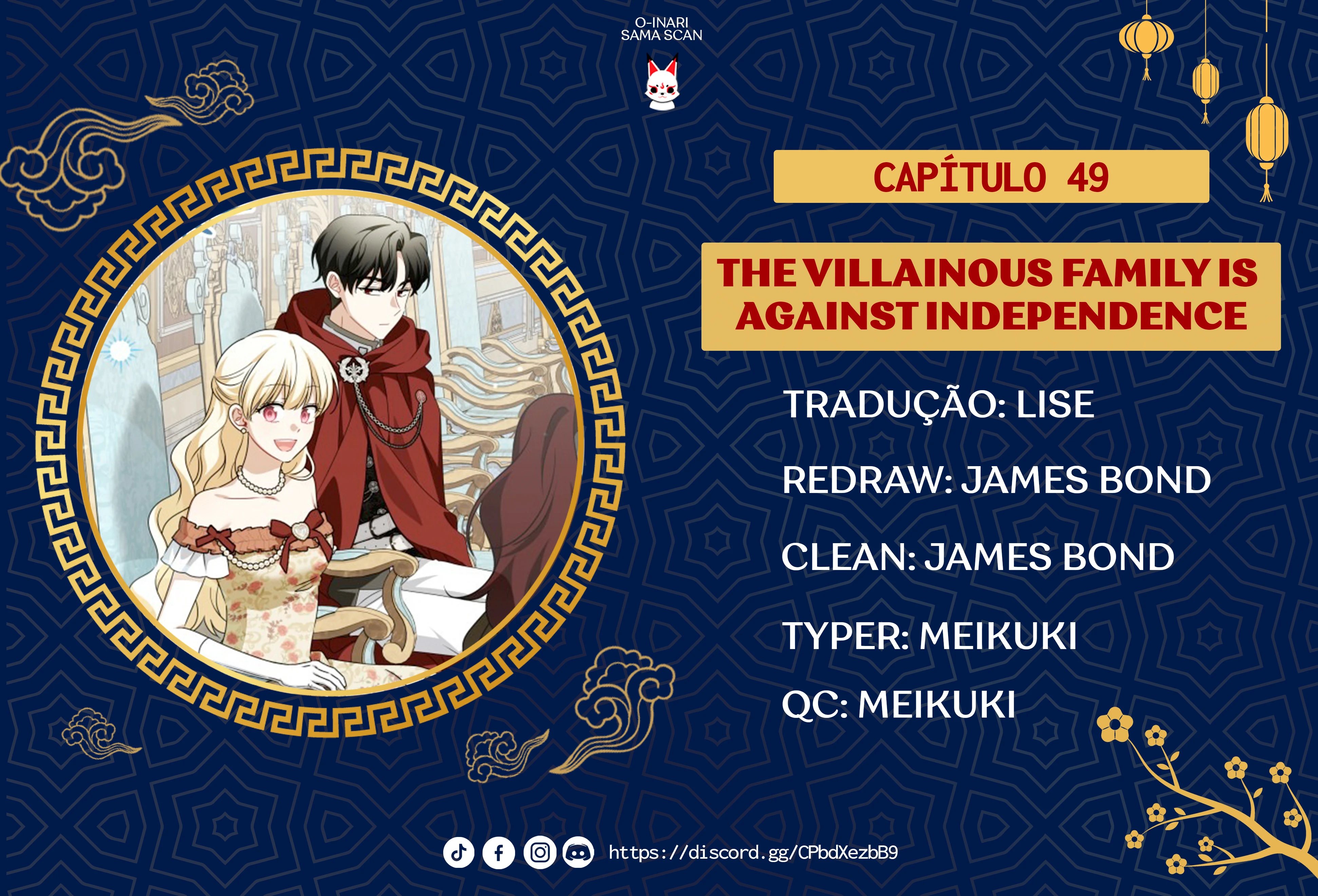 Minha família vilã é contra minha independência Capítulo 49 Página 1