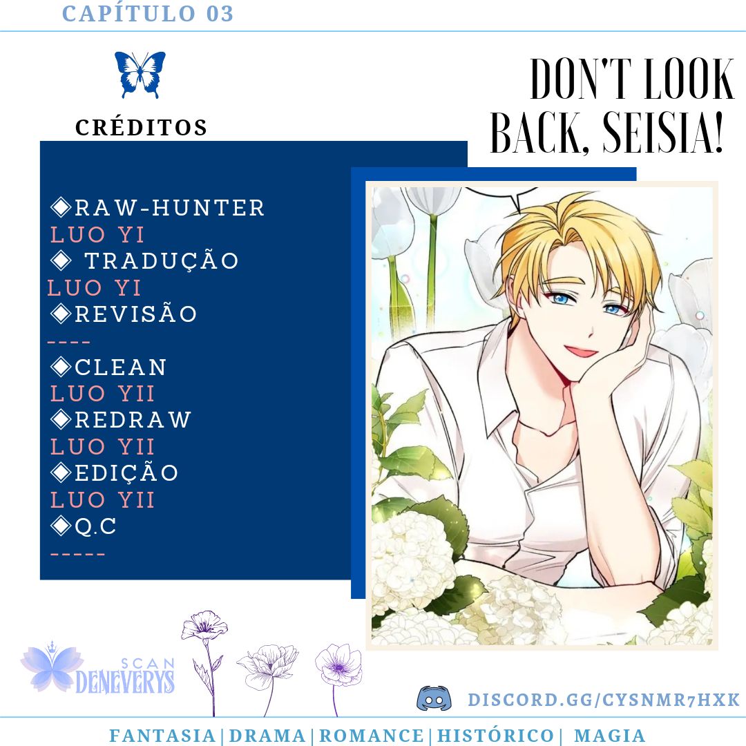 Não Olhe para Trás, Seisia! Capítulo 3 Página 1