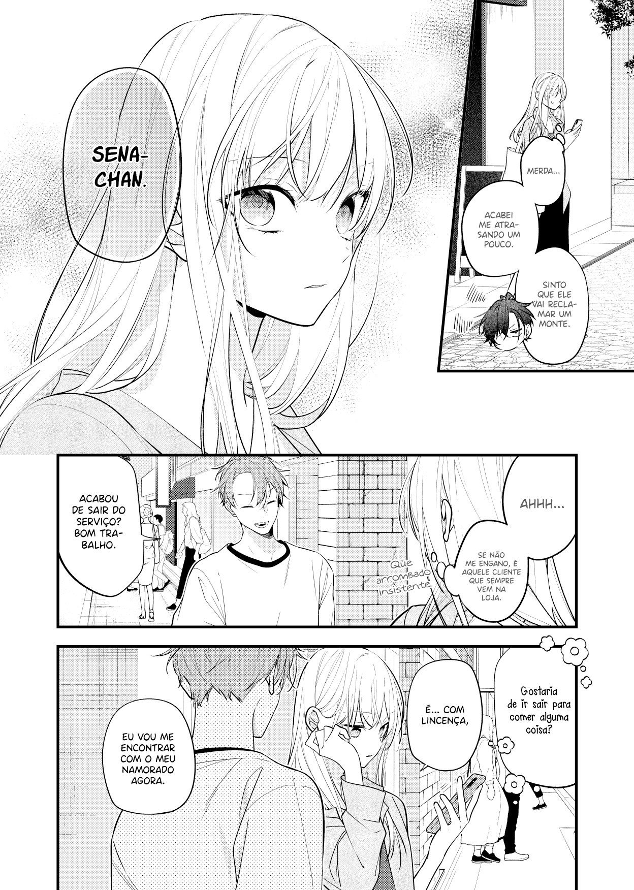 Neechan no Tomodachi ga Urusai Hanashi Capítulo 14 Página 4