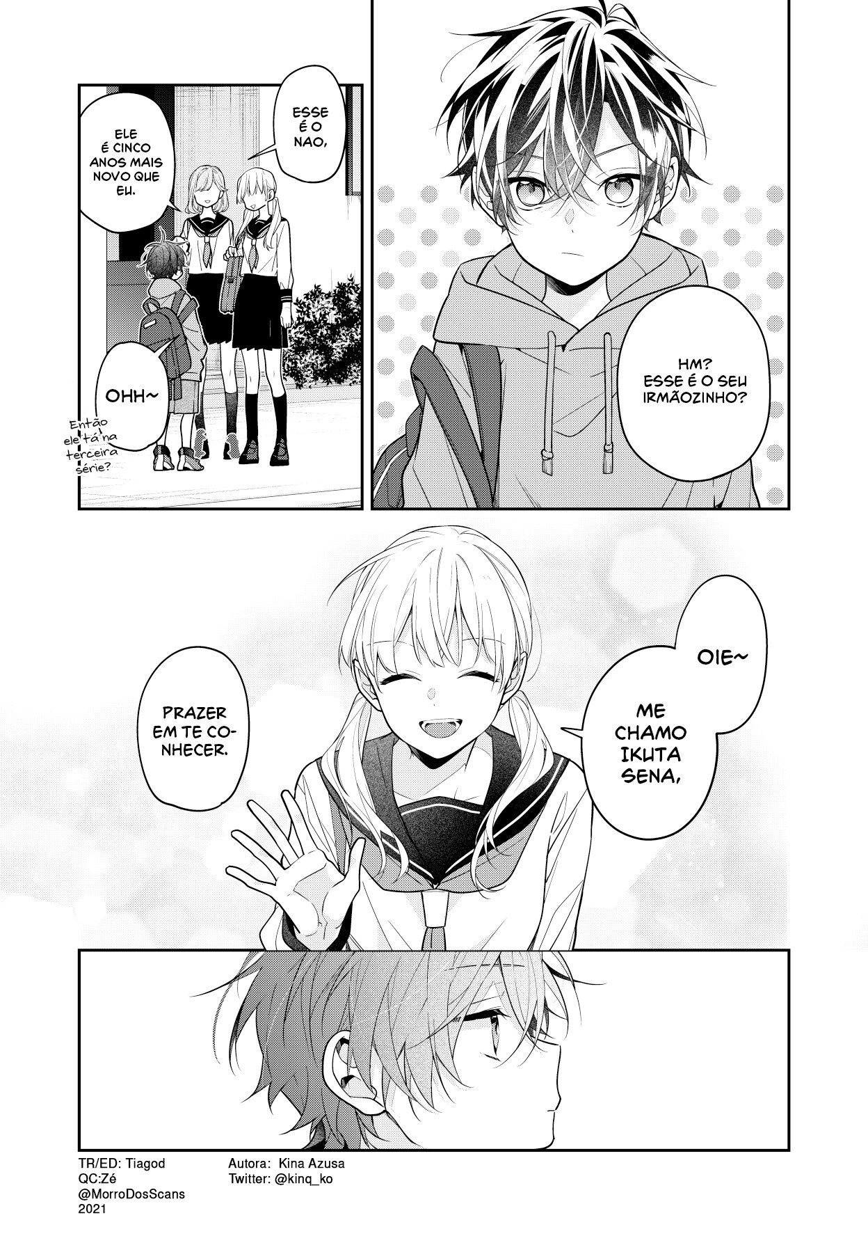 Neechan no Tomodachi ga Urusai Hanashi Capítulo 2 Página 1