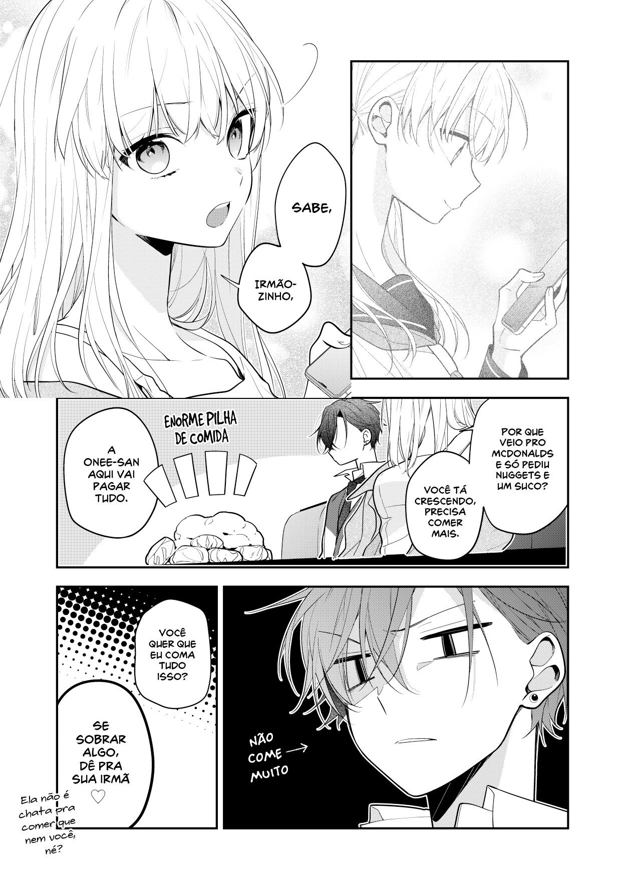 Neechan no Tomodachi ga Urusai Hanashi Capítulo 2 Página 4