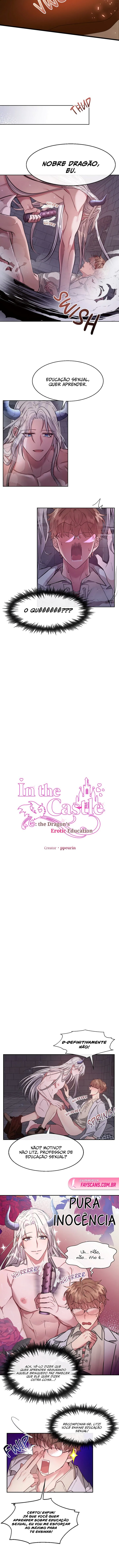 No Castelo: A Educação Erótica do Dragão Capítulo 2 Página 3