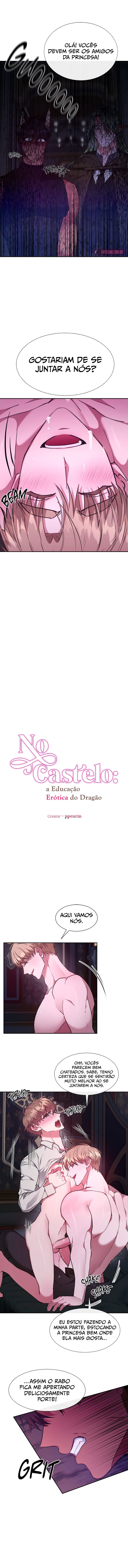 No Castelo: A Educação Erótica do Dragão Capítulo 35 Página 3