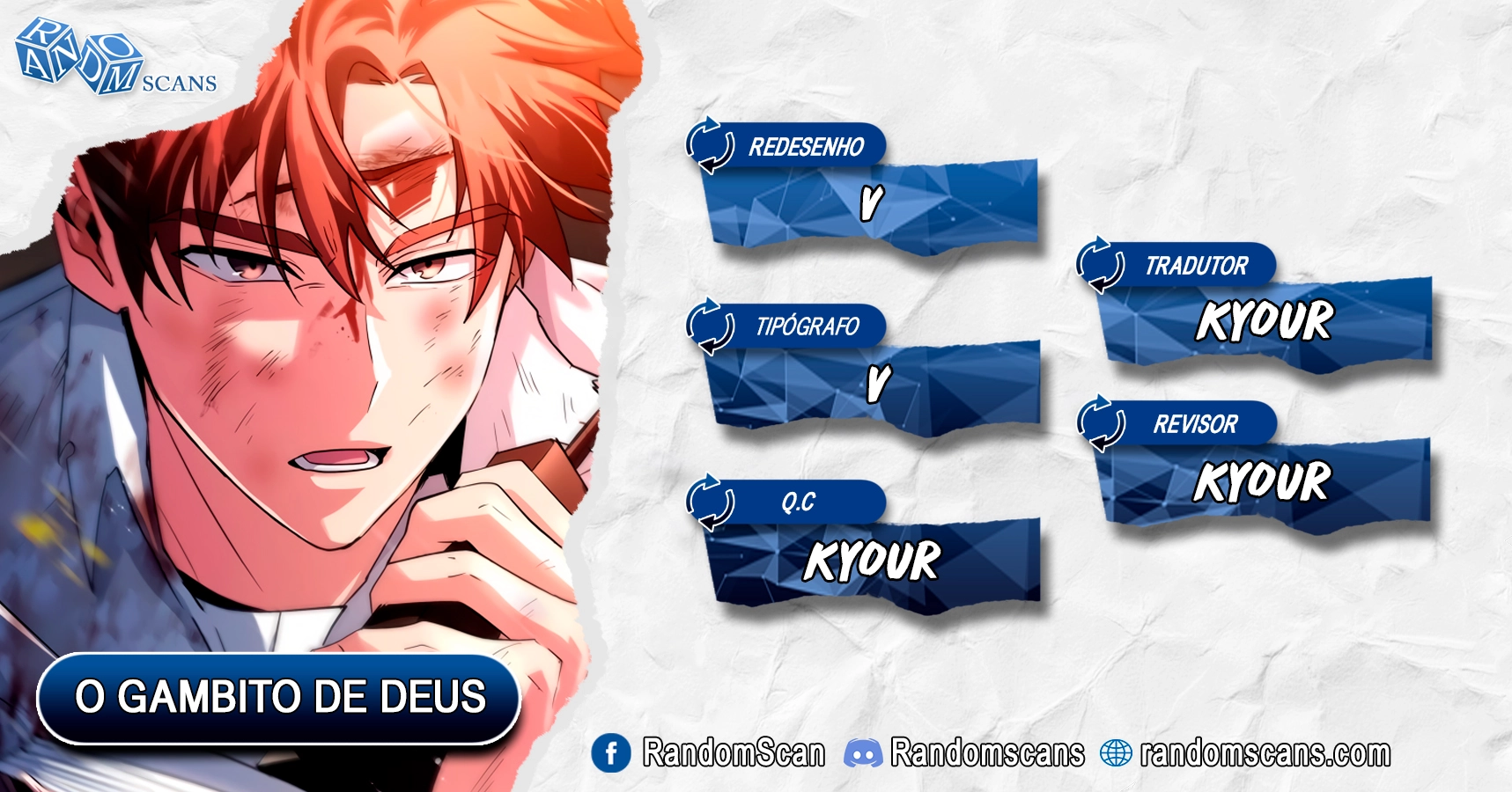 O Gambito de Deus Capítulo 2 Página 1