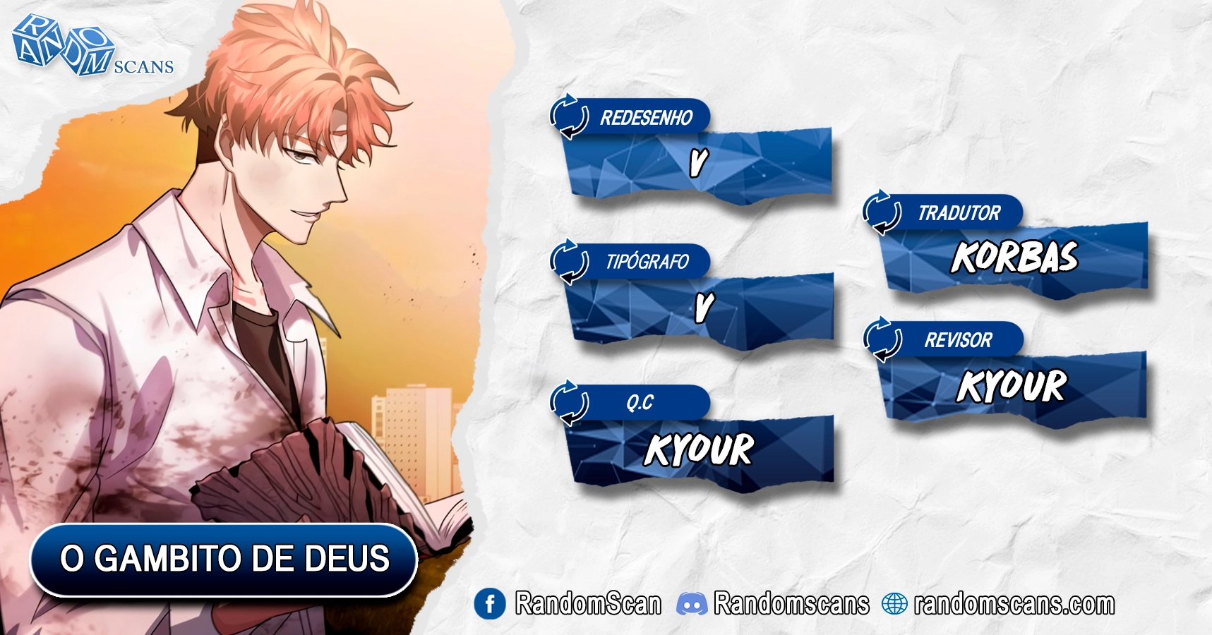 O Gambito de Deus Capítulo 3 Página 1