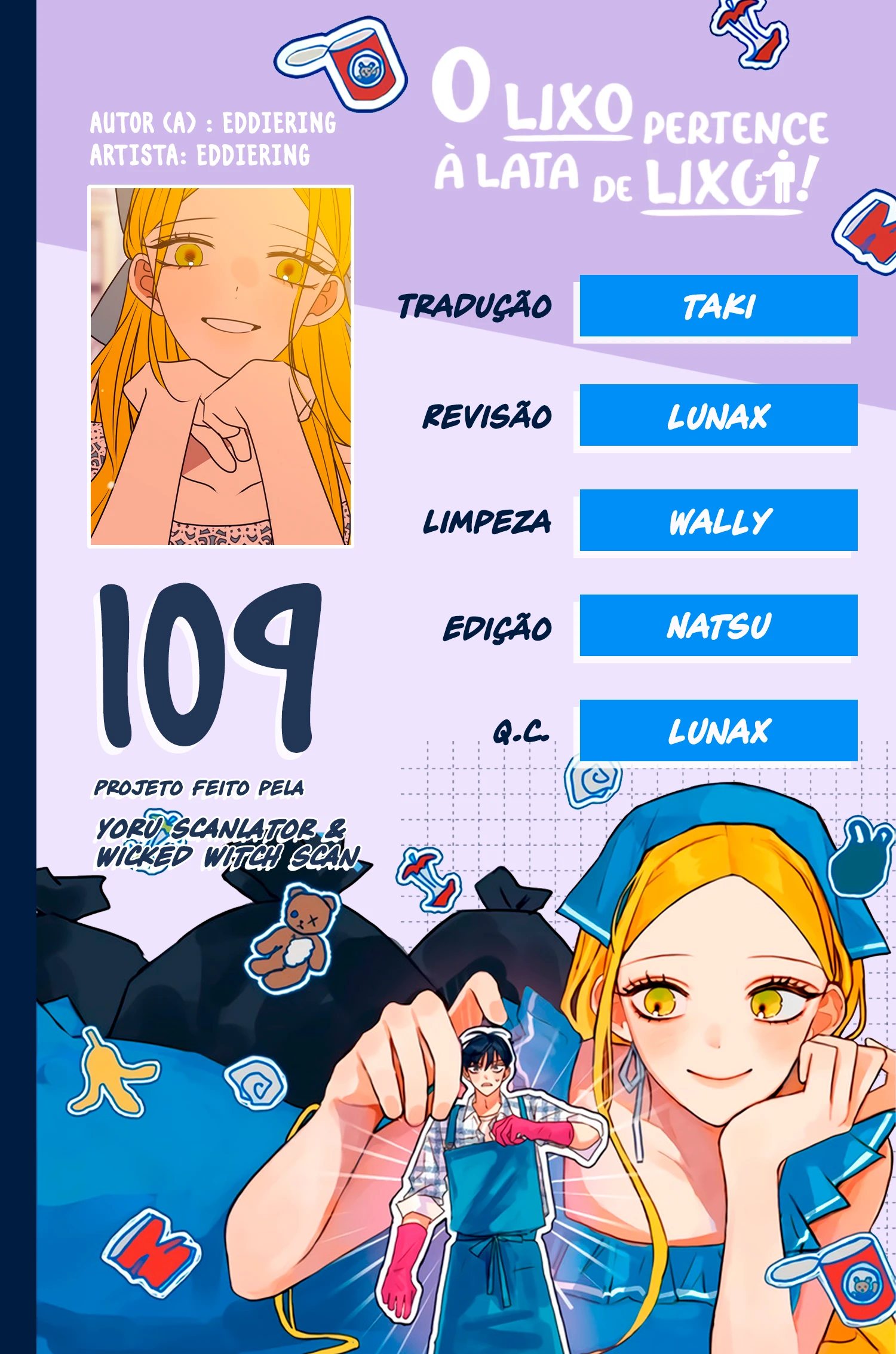 O Lixo pertence à Lata de Lixo! Capítulo 1 Página 1