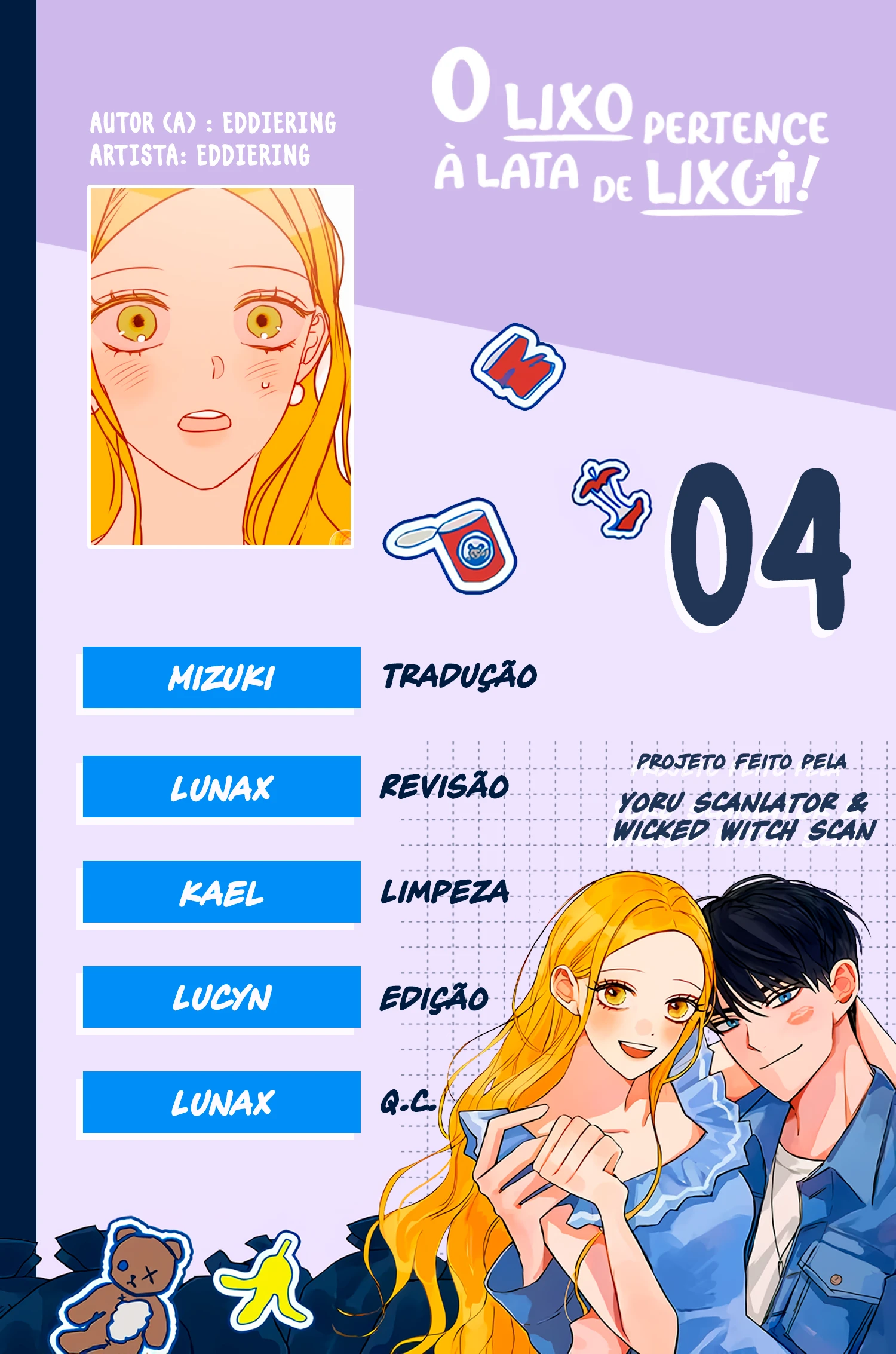 O Lixo pertence à Lata de Lixo! Capítulo 4 Página 1