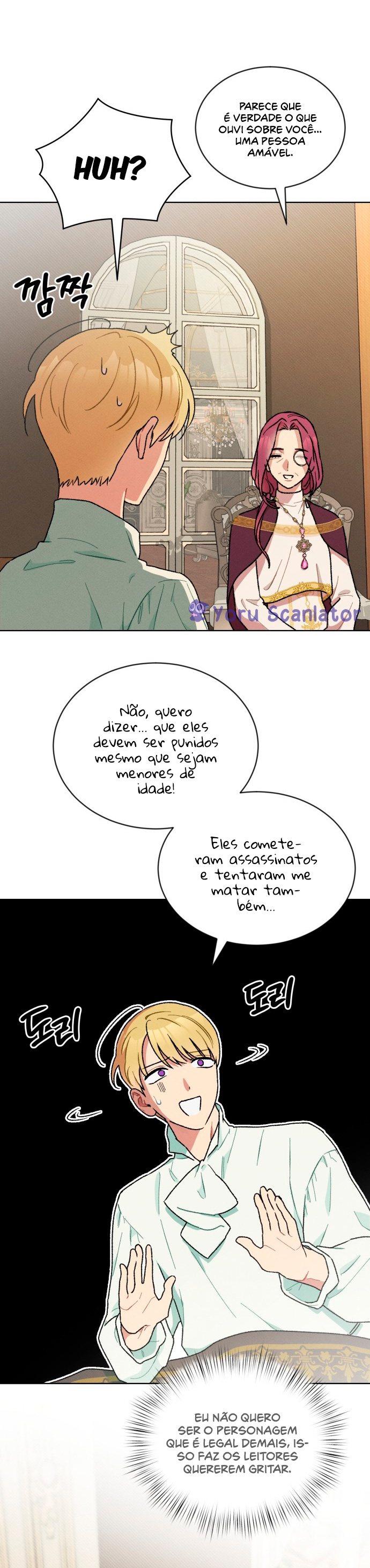 O Que Acontece Quando o Segundo Protagonista Masculino Entra em Greve Capítulo 4 Página 55