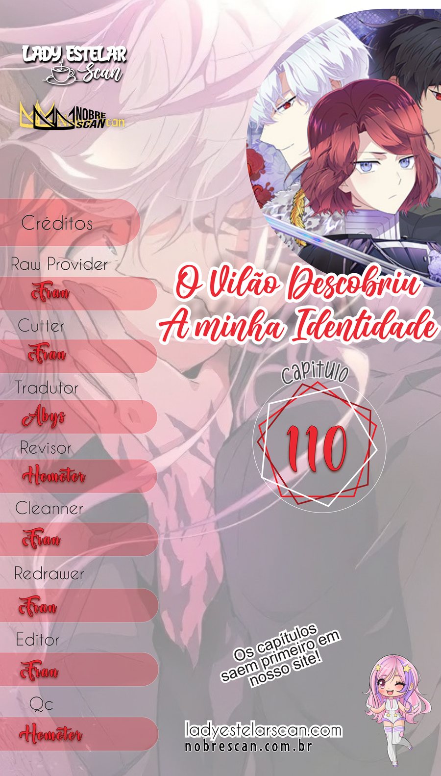 O Vilão Descobriu A Minha Identidade Capítulo 110 Página 1