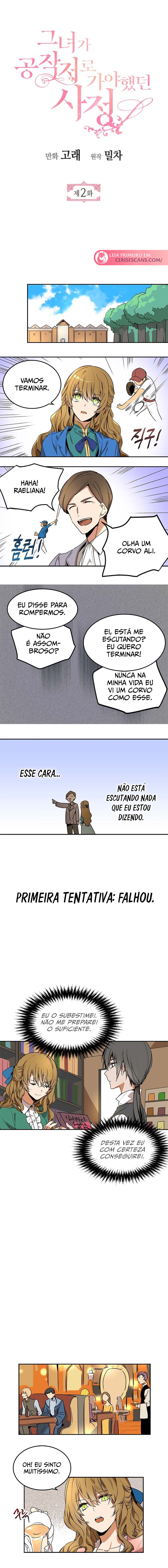 Por que Raeliana acabou na Mansão do Duque Capítulo 2 Página 3