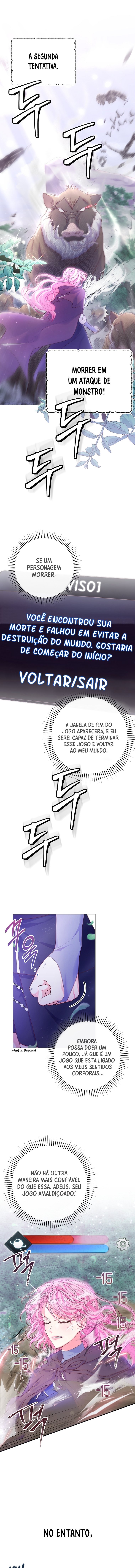 Presa em um jogo amaldiçoado como uma NPC Capítulo 2 Página 3