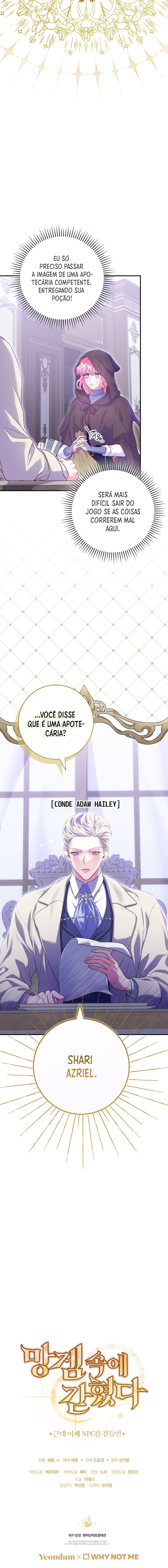 Presa em um jogo amaldiçoado como uma NPC Capítulo 3 Página 14