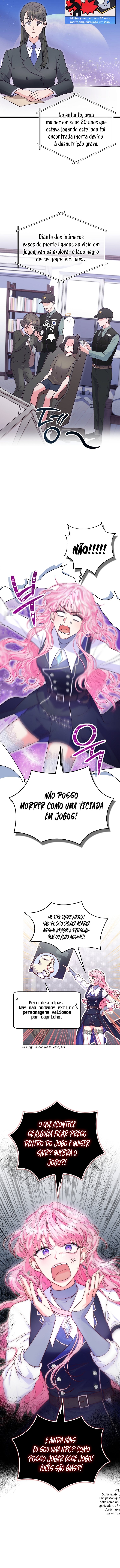 Presa em um jogo amaldiçoado como uma NPC Capítulo 3 Página 4