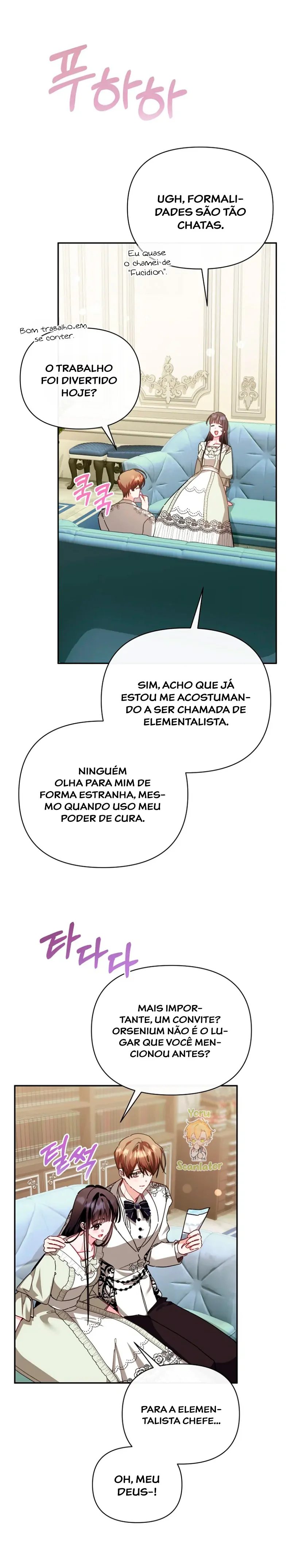 Quando a filha da bruxa acaba com a maldição do protagonista masculino Capítulo 68 Página 21