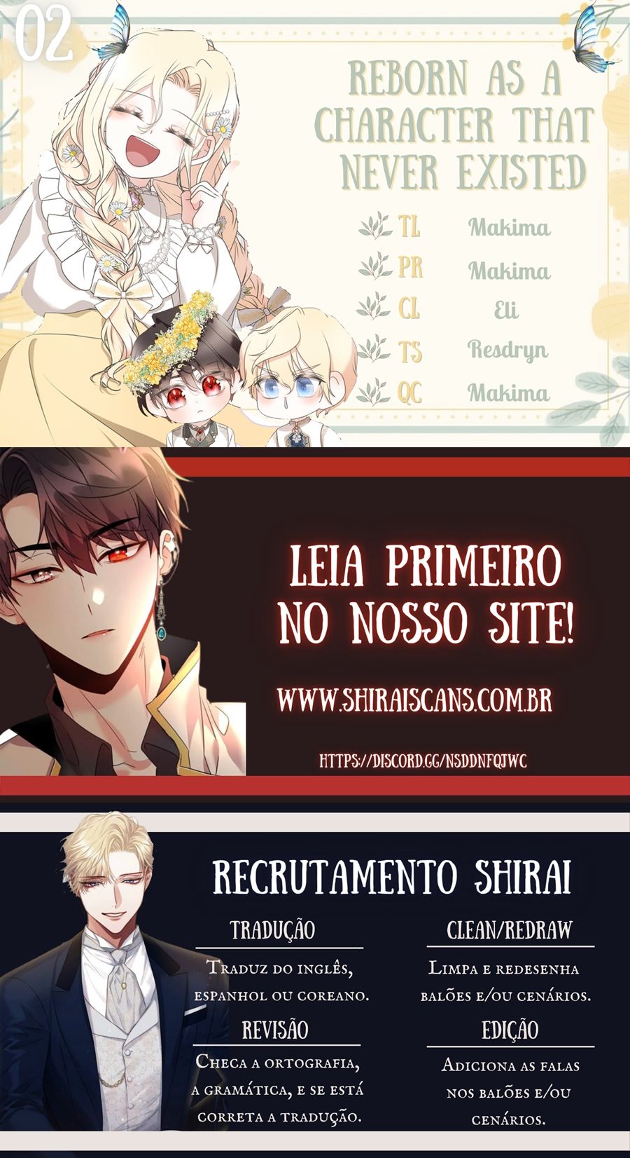 Renascida Como Uma Personagem que Nunca Existiu Capítulo 2 Página 1