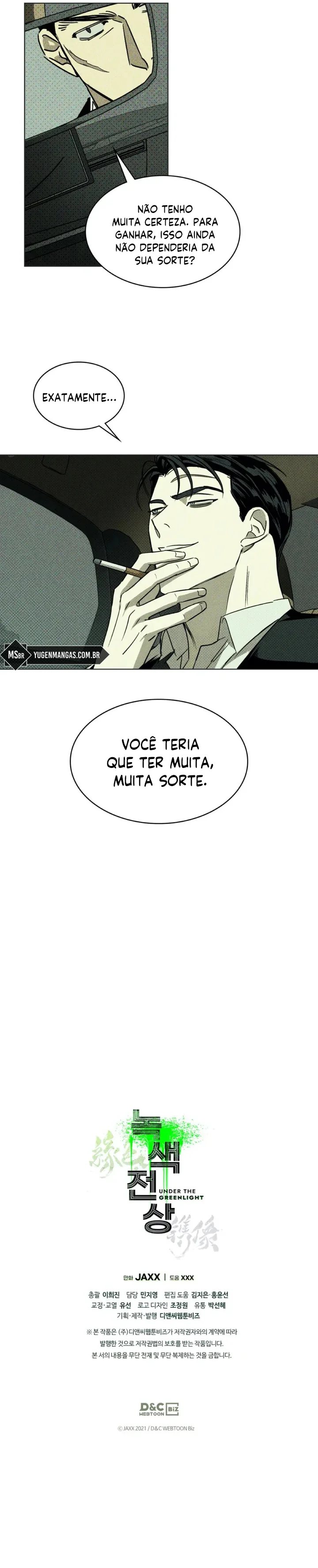 Sob a Luz Verde Capítulo 3 Página 8
