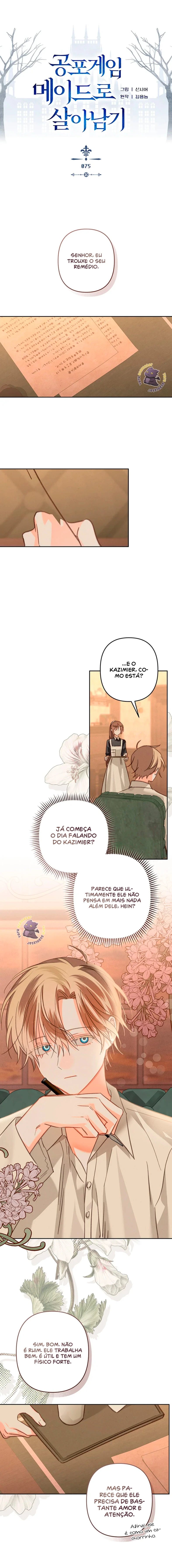 Sobrevivendo Como Uma Empregada Em Um Jogo De Terror Capítulo 75 Página 12