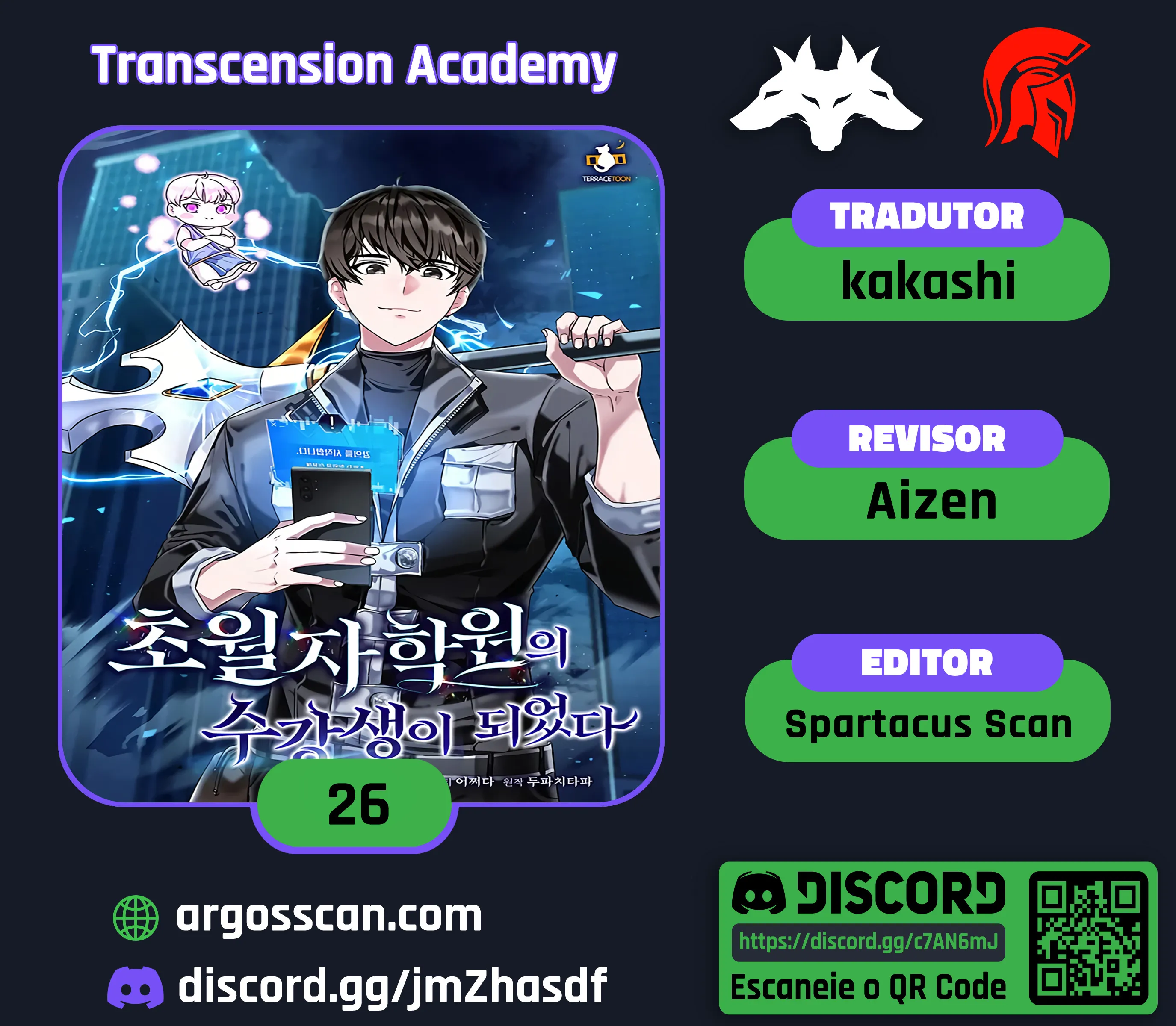Transcension Academy Capítulo 26 Página 1