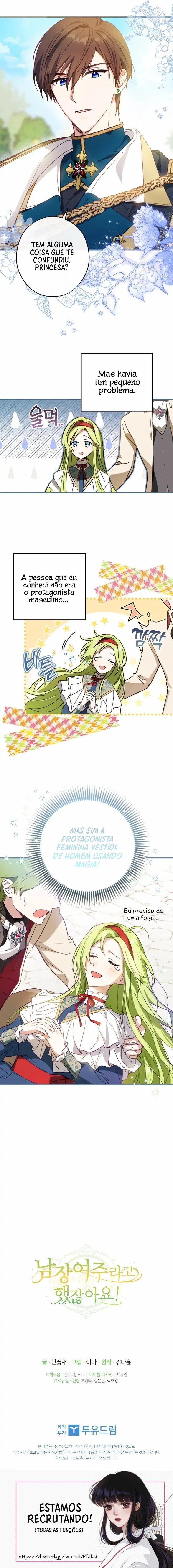 Você não é supostamente uma mulher disfarçada de homem?! Capítulo 1 Página 14