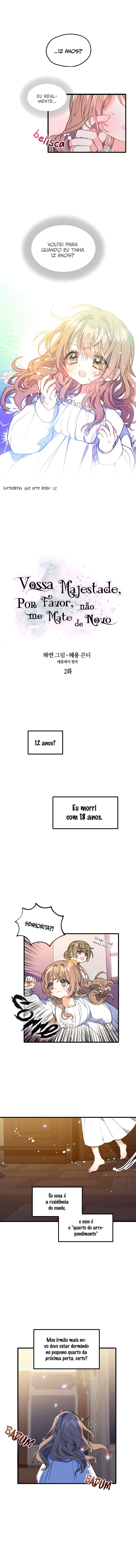 Vossa Majestade, Por Favor Não me Mate Novamente Capítulo 2 Página 3